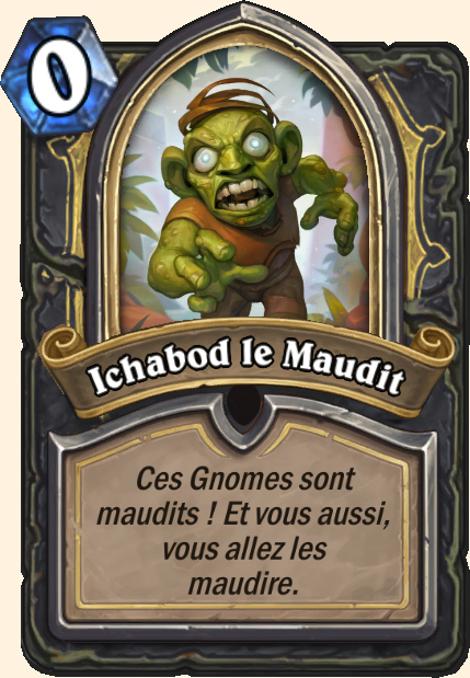 Boss Ichabod le Maudit - Hearthstone Tombes de la Terreur