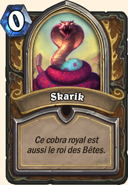 Boss Skarik - Hearthstone Tombes de la Terreur