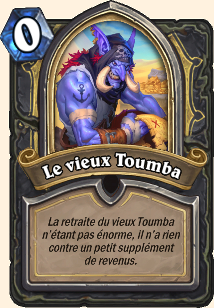 Boss Le vieux Toumba - Hearthstone Tombes de la Terreur