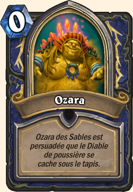 Boss Ozara - Hearthstone Tombes de la Terreur