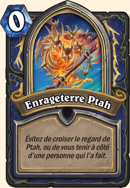 Boss Enrageterre Ptah - Hearthstone Tombes de la Terreur