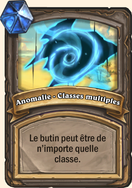 Anomalie - Classes multiples - Hearthstone Tombes de la Terreur