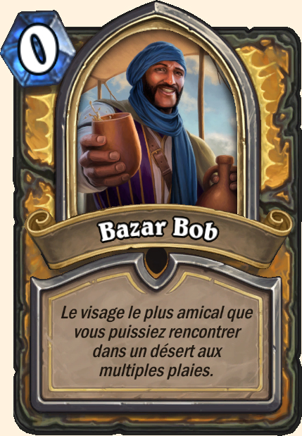 Bob le barman - Hearthstone Tombes de la Terreur