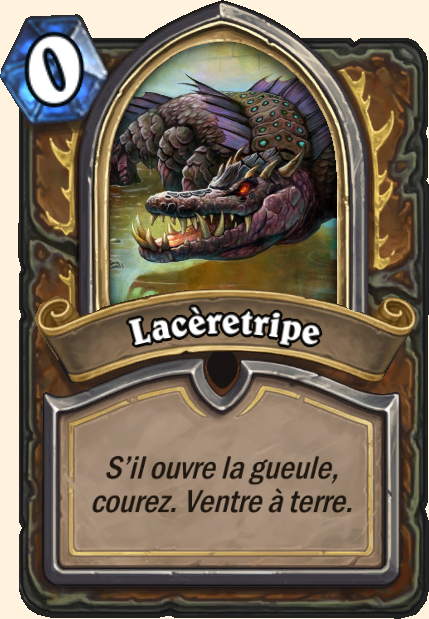 Boss Lacèretripe - Hearthstone Tombes de la Terreur