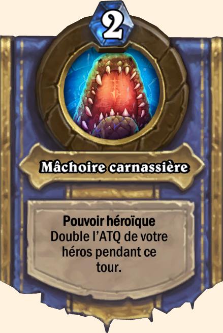 Pouvoir héroïque Mâchoire carnassière