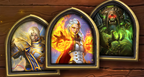 hearthstone : evenements, mode standard et portraits de classe !