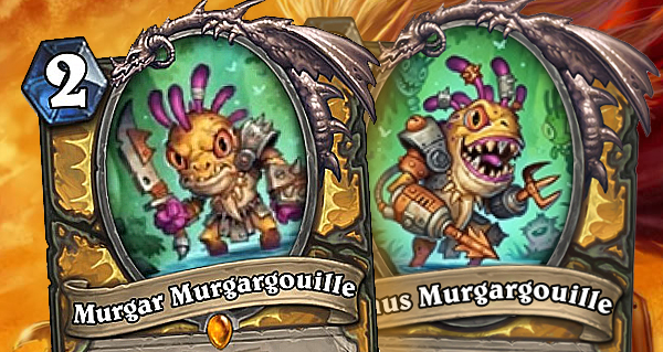 murgar murgargouille : carte legendaire murloc pour paladin