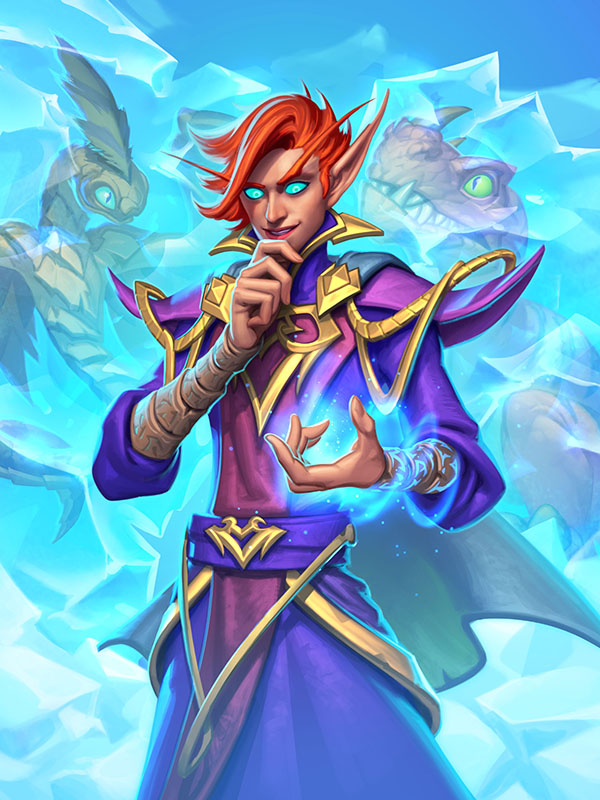 Varden Aubétreinte dans Hearthstone