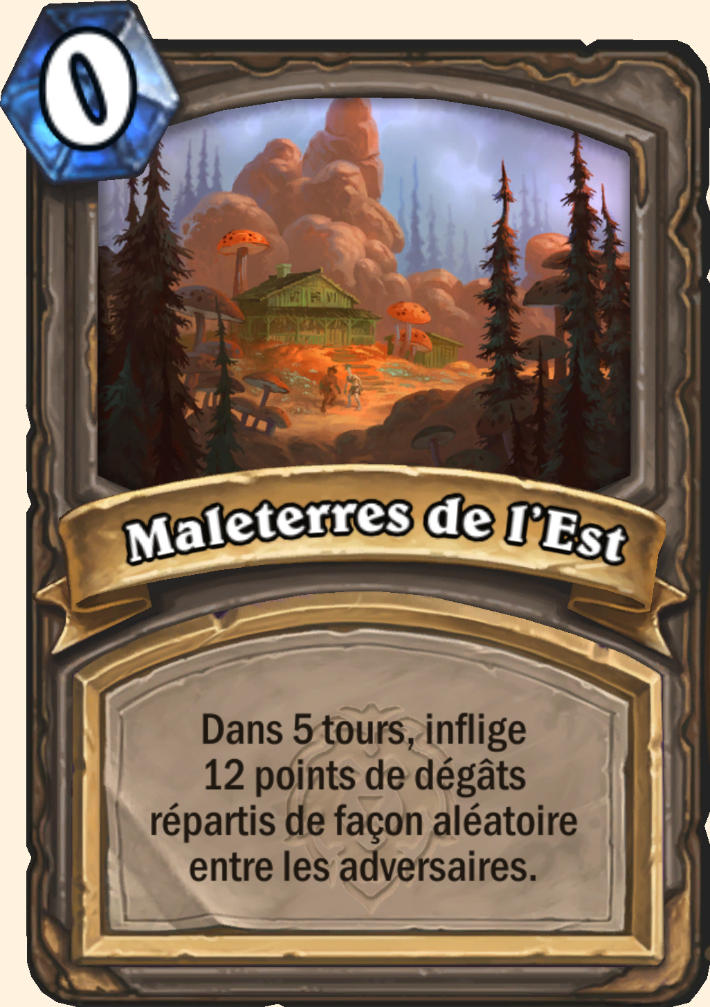 Carte Hearthstone - Maleterres de l'Est