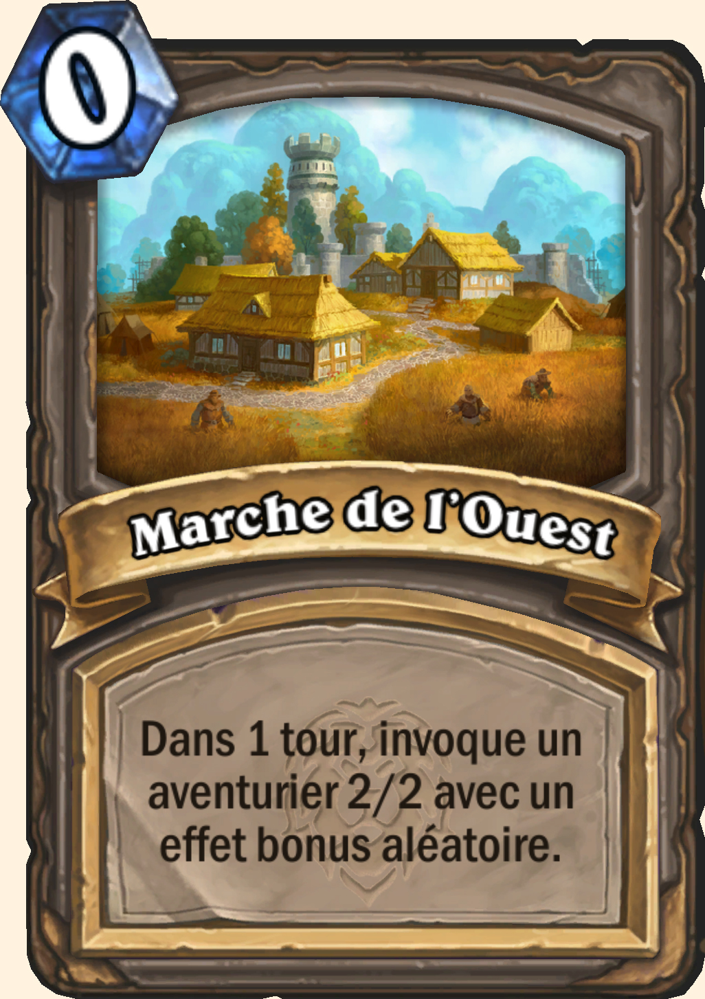 Carte Hearthstone - Marche de l'Ouest