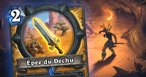 epee du dechu : une nouvelle arme pour le paladin