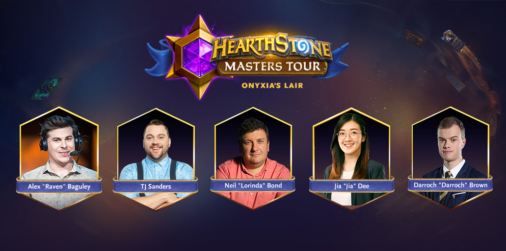 Les casters du premier Masters Tour Hearthstone 2022