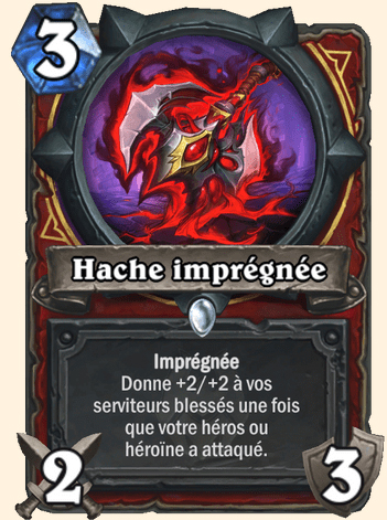 Hache impr gn e Carte Hearthstone Hearthstone Decks