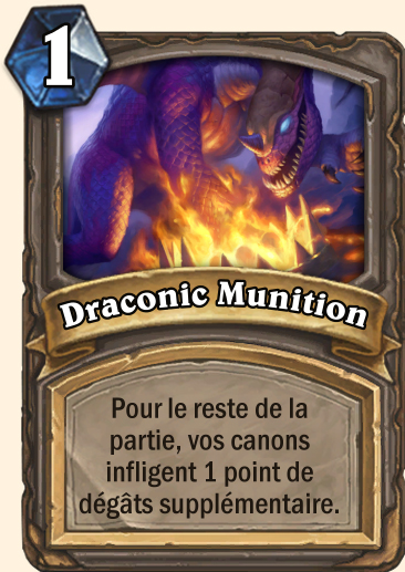 Draconic Munition - Darius Crowley - Hearthstone