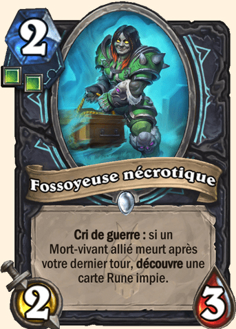 Fossoyeuse nécrotique