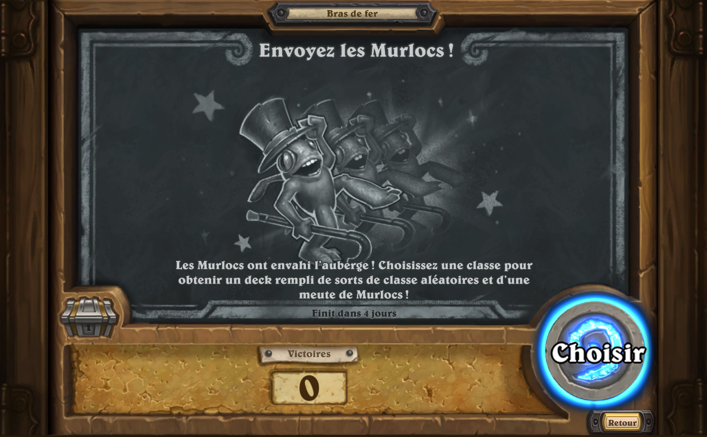 Bras de fer hebdomadaire : Envoyez les Murlocs