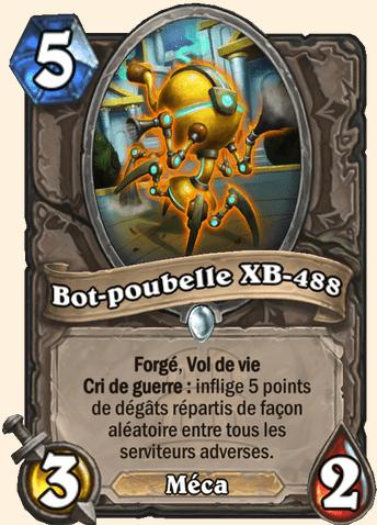 Bot-poubelle XB-488 - Hearthstone