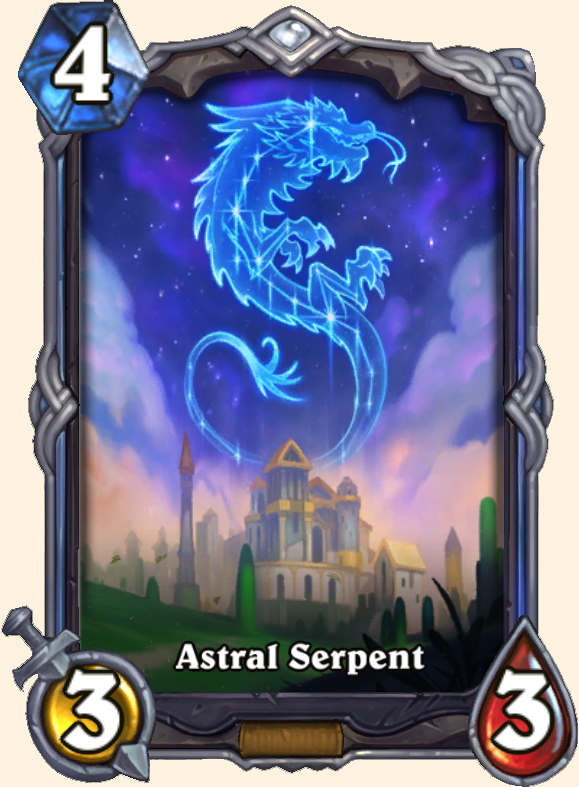 Carte signature Dragon astral