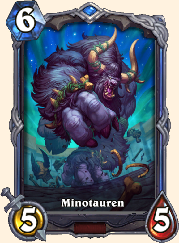 Minotauren - Carte signature Hearthstone