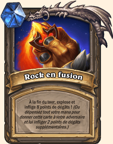 Rock en fusion Hearthstone