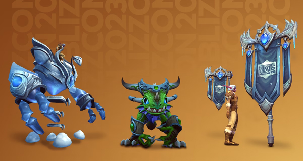 collection blizzcon : nouvelle collection d’objets numeriques en boutique