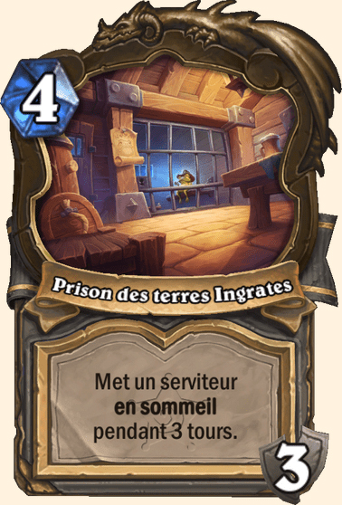 Prison des terres Ingrates - Hearthstone