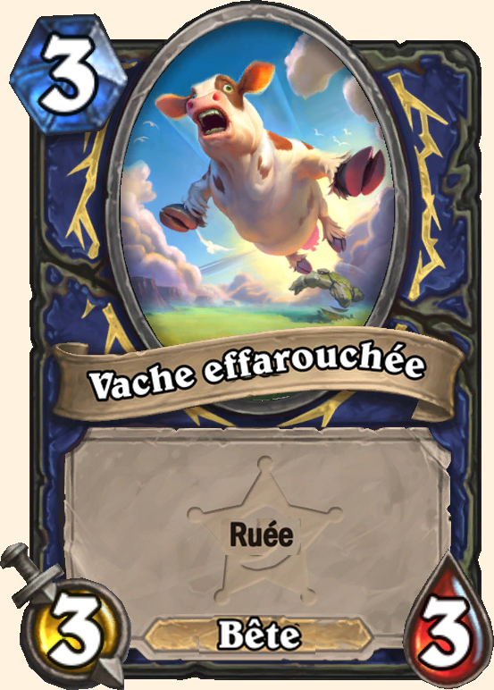 Vache effarouchée - Hearthstone