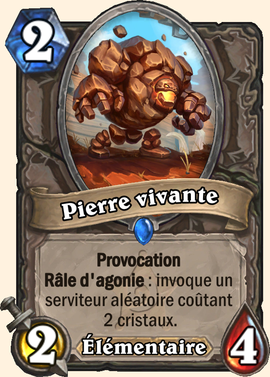 Pierre vivante - Hearthstone