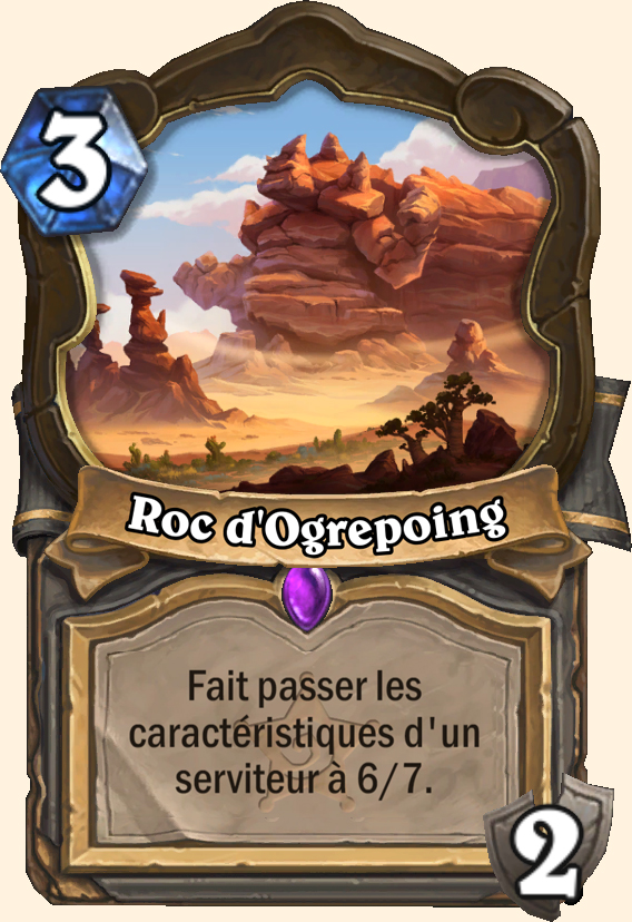Roc d'Ogrepoing - Hearthstone