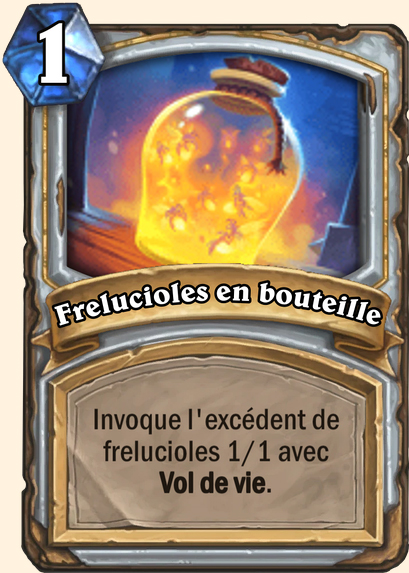 Frelucioles en bouteille