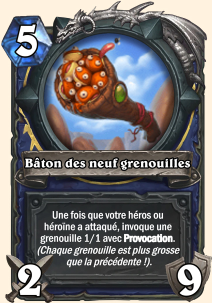 Bâton des neuf grenouilles