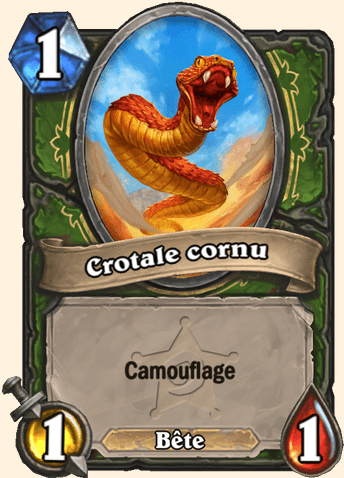 Crotale cornu - Hearthstone