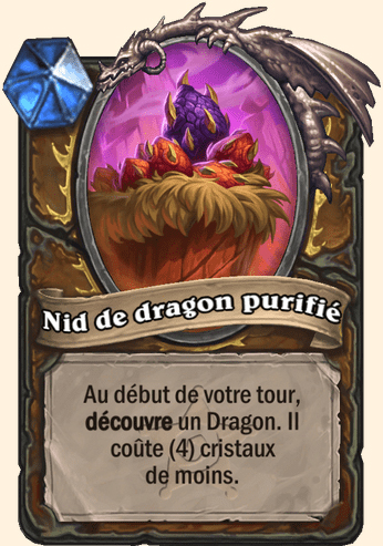 Nid de dragon purifié