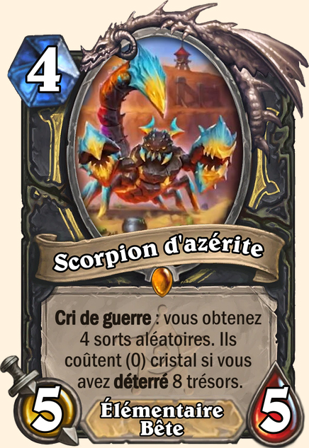 Scorpion d'azérite - Hearthstone