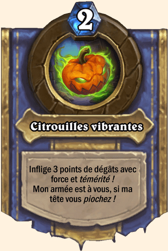 Citrouilles vibrantes