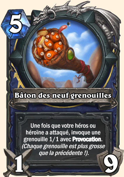 Bâton des neuf grenouilles