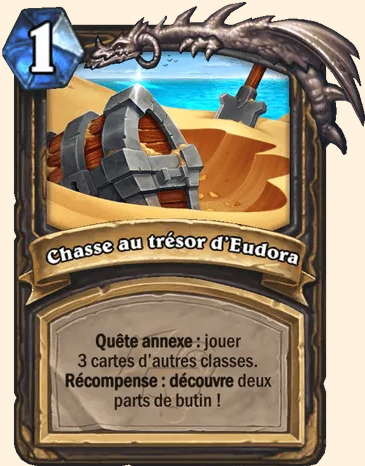 Chasse au trésor d'Eudora - Hearthstone