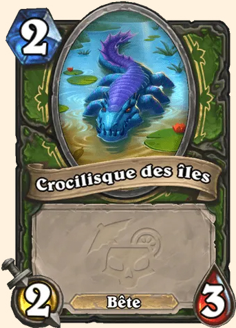 Crocilisque des îles - Hearthstone