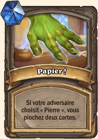 Papier - Hearthstone