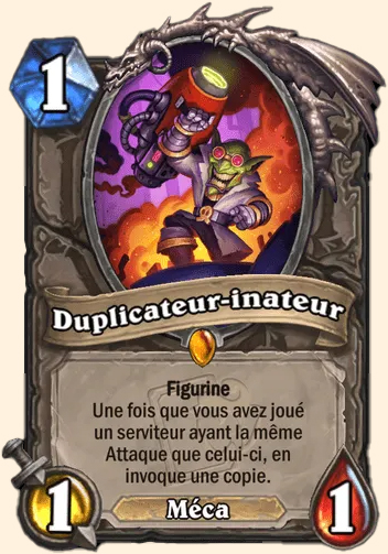 Duplicateur-inateur - Hearthstone