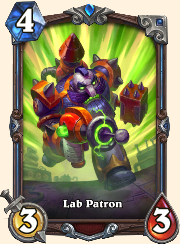 Laborantin - Carte signature Hearthstone