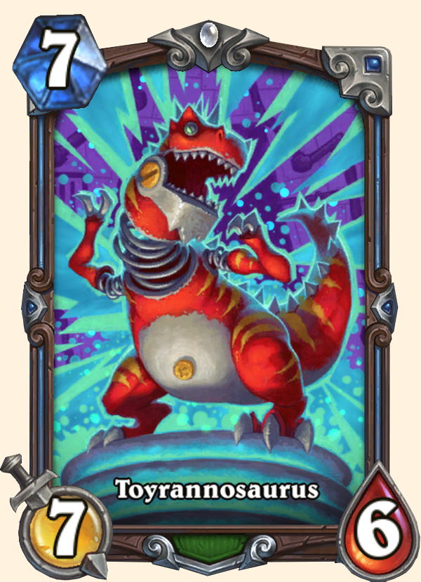 Tyrannojouet - Carte signature Hearthstone