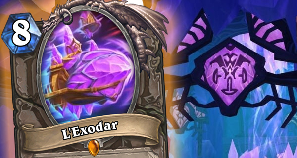 l'exodar : carte legendaire neutre de la tenebre de l'au-dela