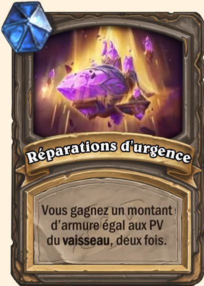 Réparation d'urgence - Hearthstone