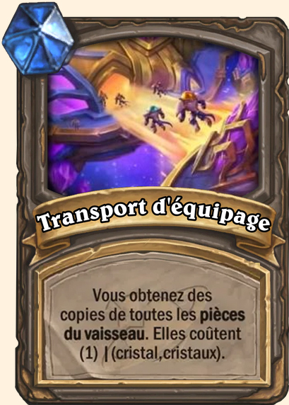 Transport d'équipage - Hearthstone