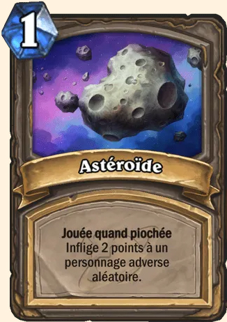 Astéroïde - Hearthstone