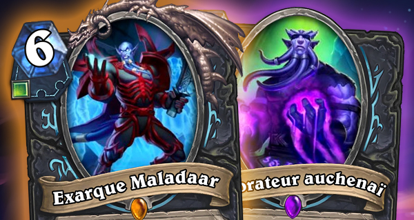 la tenebre de l'au-dela : carte legendaire exarque maladaar