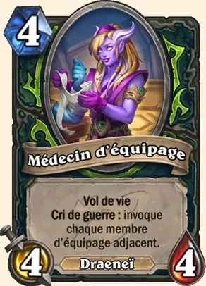 Médecin d'équipage - Hearthstone