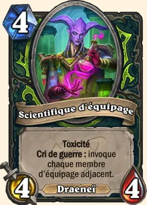 Scientifique d'équipage - Hearthstone