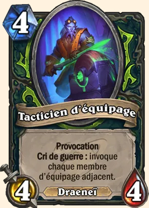 Tacticien d'équipage - Hearthstone